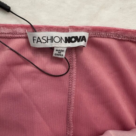 Jessica Embellished Velvet Midi Dress Size M Mauve With Rhinestone Trim - Picture 5 of 12